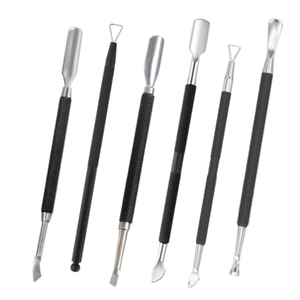 Empujadores de Cutículas y Limpiadores de Uñas, Herramientas Duraderas para Manicura y Pedicura - Product Image 1