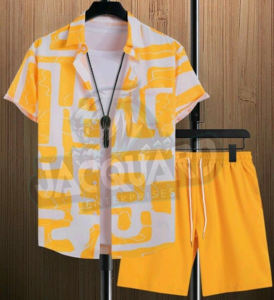 Conjunto de pantalones cortos para hombre de alta calidad, ropa informal, conjunto de pantalones cortos para verano, conjunto de pantalones cortos para hombre a precio de mayoreo - Product Image 3