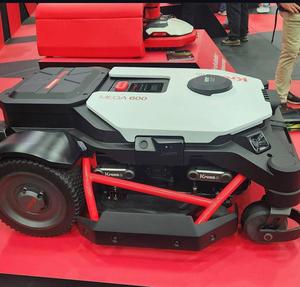 <b>Robotic</b> Lawn Mower Autonomous <b>Grass</b> <b>Cutter</b> White Black Outdoor Garden Care OEM Custom - Product Image 1