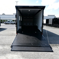 Remorque fermée sur mesure, coque de remorque alimentaire vide pour boutique alimentaire mobile, magasin de détail, événementiel, pour kiosque de vêtements, fleurs et souvenirs