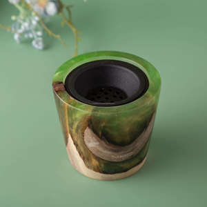 Quemador de Incienso Árabe de Sándalo Exclusivo, Elegante Mubkhar, Decoración de Lujo para Celebraciones del Eid y Ramadán, Regalos Religiosos, Entrega Rápida - Product Image 2