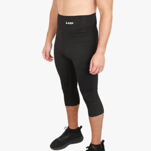 Most Demanding Mens Islamic Athletic <b>Shorts</b> Knee Length Awrah Cover Breathable Sports Training New Low Price Custom Branding - Product Image 2