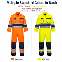 Combinaison de travail imperméable, respirante, antistatique et ignifuge de qualité supérieure, vêtements de sécurité industrielle, service OEM, fourniture d'usine