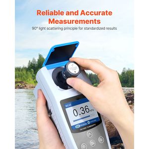 Turbidimetro Portatile a Luce Rossa Conforme ISO 7027 per Misurazioni di Torbidità 0-1000 NTU con Calibrazione Rapida - Product Image 2