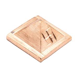 Pirámide Hueca de Cobre Puro de 2 Pulgadas, Paquete de 9, Aumenta la Energía Positiva del Vastu para el Hogar y la Oficina, Poderosos Remedios para la Salud y la Riqueza - Product Image 6
