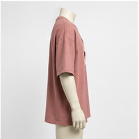 T-shirt en coton doux 100% tricoté, imprimé numérique surdimensionné, design personnalisé, haute qualité, séchage rapide TSA-SPT-0029