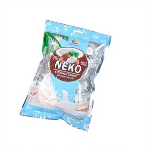 Light Brown With White Hard Coconut Tablet <b>Candy</b>-Coconut Shell Hard <b>Candy</b>-Vietnam Supplies High Quality Products - Product Image 1