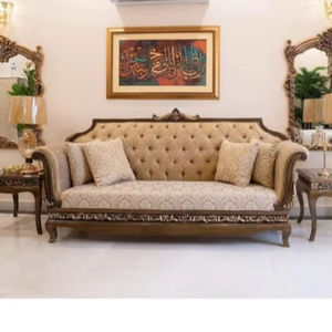 Ensemble de canapés modulaires en forme de L pour salon, pieds en bois, tissu haut de gamme, rembourrage de qualité supérieure, section d'angle moderne - Product Image 1