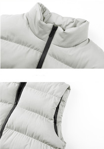 Chaleco Acolchado Unisex de Cuello Alto con Logotipo Personalizado de Invierno, Diseño Nuevo de Altr Brothers, Chaquetas Sin Mangas de Poliéster/Nailon - Product Image 6