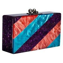 Pochette de soirée pour femmes de créateurs haut de gamme, vaisselle et décorations en résine pour des occasions élégantes - Product Image 6