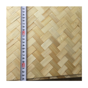 Tapis en bambou tissé écologique traditionnel vietnamien pour panneaux muraux décoratifs, revêtement de plafond et projets d'aménagement intérieur - Product Image 4