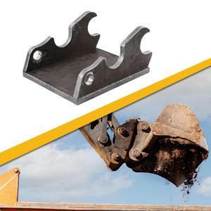 Placa de Sujeción Rápida para Cucharón de Excavadora, 3/4" de Grosor, para Kubota U35 KX71 KX91 KX121 KX040 KX033 - Product Image 2