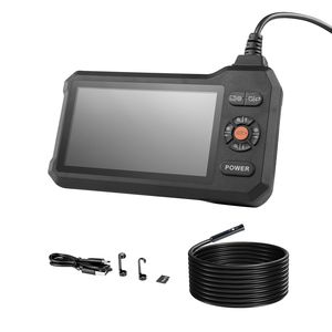 Endoscopio Industriale con Schermo IPS HD da 5 Pollici, Tripla Lente 1280x720, 8+2 LED, Zoom 8X, Boroscopio Impermeabile IP67 - Product Image 1