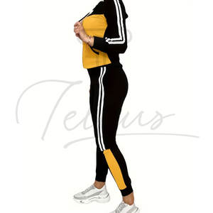 Conjunto Deportivo para Mujer, Diseño 2 en 1, Transpirable, Poliéster/Algodón, Casual, Ligero, Superventas - Product Image 4