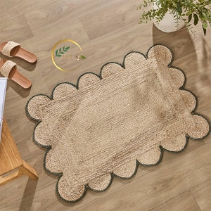 Tapete de Yute de Primera Calidad para Uso en Interiores y Exteriores, Opción de Respaldo Antideslizante Disponible, Ecológico - Product Image 2