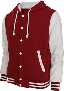 Veste universitaire imperméable pour homme, grande taille, décontractée, hiver, personnalisable, bon marché, avec boutons recouverts de coton gaufré respirant, fabriquée par un fabricant OEM - Product Image 3