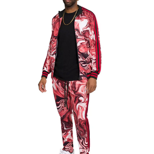 Survêtement de sport pour homme adulte, couleur personnalisée, fermeture éclair, grande taille, en polaire, pour homme adulte - Product Image 1