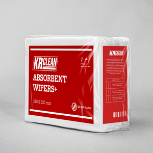 Lingettes de nettoyage en gros du Vietnam de haute qualité, lingettes absorbantes non tissées blanches + Lingettes ménagères Krclean XK9 50/80 feuilles, OEM - Product Image 1