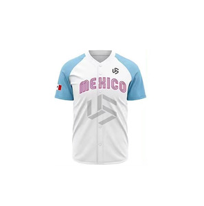 Quick Dry Breathable Baseball Softball Wear <b>Button</b> up Baseball Jersey Boys for Unisex Shirts - Product Image 3