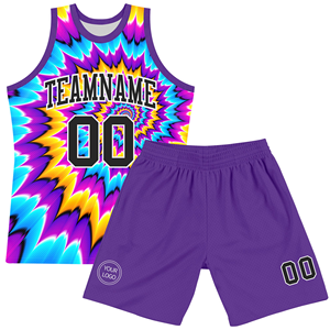 Custom Basketball Uniform Sets Summer Quick Dry Breathable Polyester Mesh Sportswear Printed Sublimation Logo - Product Image 2