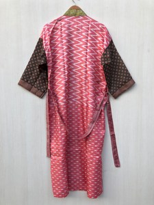 Kimono de seda multicolor con estampados para mujer, de manga larga, para playa o resort, venta al por mayor - Product Image 3