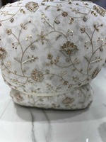 Tissu en dentelle brodée perlée pour robes de mariée, tenues de soirée, marques de mode, fabricants de vêtements, acheteurs mondiaux, commerce