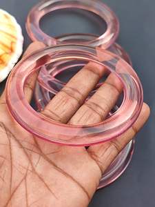 Brazalete de resina acrílica transparente estilo antiguo para mujer, ideal para fiestas y bodas, de alta calidad, para regalo. - Product Image 5