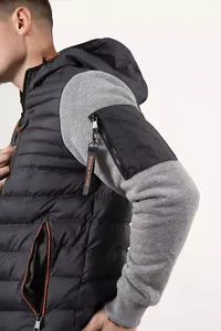 Chaquetas Acolchadas FLY HUMBLE SPORTSWEAR al por Mayor, Personalizadas con Impresión OEM, Impermeables, con Cuello Mao, Forro de Algodón, Casuales y Brillantes para Hombre - Product Image 5