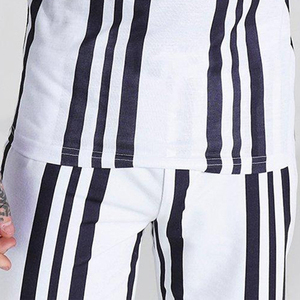 ชุดลำลองฤดูร้อนใหม่สำหรับผู้ชาย ชุด 2 ชิ้น เสื้อยืดแขนสั้นระบายอากาศ กางเกงขาสั้น ชุดคู่แบบกำหนดเองสำหรับผู้ชาย ราคาขายส่ง คุณภาพสูง - Product Image 6