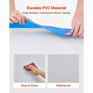 Colchoneta Inflable de PVC para Lucha Libre de 10x5 pies, Gruesa, Plegable, para Interiores y Exteriores, Gimnasio en Casa, Ejercicio, Protección para Artes Marciales - Product Image 4