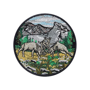 Écussons brodés avec support thermocollant, badges brodés, logo personnalisé - Product Image 1