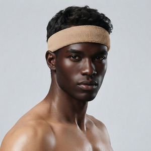Banda Deportiva para la Cabeza para Hombre, Transpirable, Elástica, Antideslizante, de Poliéster y Nailon, para Ejercicio, Ajuste Universal para Todas las Estaciones - Product Image 3