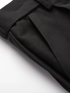 Unisex High School Uniform Trousers 100% Cotton Canvas Spring Autumn & Summer Styles Student Performance Formal Single Piece - Product Image 5