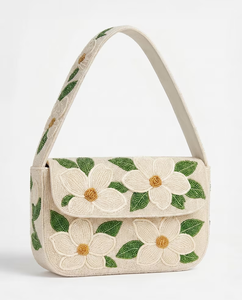 Sac à bandoulière brodé de perles en gros pour boutiques et marques de mode disponible - Product Image 2