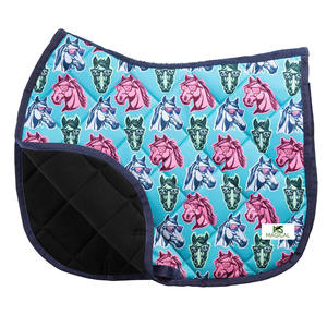 แผ่นรองอานม้าคุณภาพสูงแบบซับลิเมชั่น แผ่นรองอานม้าคุณภาพเยี่ยมสำหรับขี่ม้า ใช้ได้หลากหลาย - Product Image 3