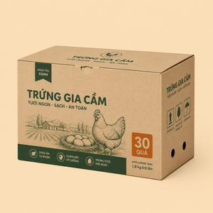 กล่องกระดาษคราฟท์รีไซเคิลแบบมีช่องใส่ของ ผลิตในเวียดนาม เป็นมิตรต่อสิ่งแวดล้อม สำหรับบรรจุภัณฑ์อาหารกระป๋องแบบกำหนดเอง แข็งแรงทนทาน พร้อมหูหิ้วพกพาสะดวก สำหรับขายปลีกในสหราชอาณาจักร - Product Image 1