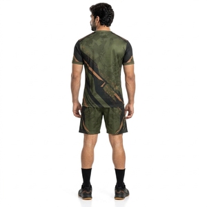 Conception respirante idéale pour l'entraînement au handball, kits de handball, ensemble maillot et short athlétique professionnel, tissu confortable - Product Image 5