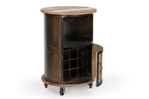 Best Selling Industrial Iron Wooden Round <b>Small</b> <b>Bar</b> - Product Image 5