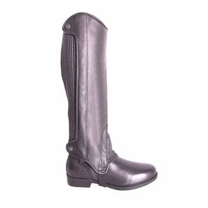 Chaussures de cheval en cuir véritable de haute qualité, mini-chaussures d'équitation, avec sangle et étriers personnalisables - Product Image 2