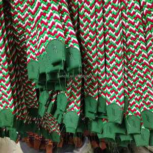 Ceinture Élastique Tressée en Cuir de Vachette Personnalisée, Boucle en Cuivre, Ajustable, pour Femmes et Hommes, Vente en Gros - Product Image 6