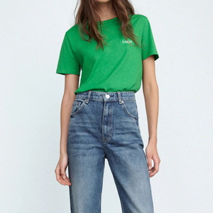High Quality <b>Women</b> T <b>Shirt</b> <b>Loose</b> Fit Trendy Casual Wear, <b>Women</b> Stylish Casual T <b>Shirt</b> <b>For</b> Wholesale Bulk Buyers OEM Service 2026 - Product Image 1