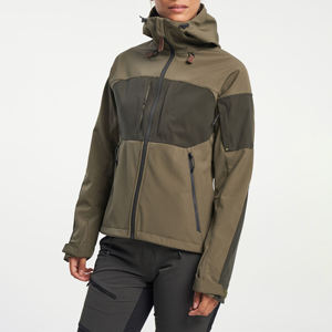 <b>Men's</b> Hooded Puffer <b>Jacket</b> Color Blocking Black Brown Windproof <b>Casual</b> <b>Summer</b> Zipper Closure Spandex/Polyester Shell 220g - Product Image 5