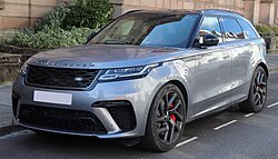 Deflectores de ventana, protectores contra la intemperie para Range Rover Velar 17~Actual - Product Image 1