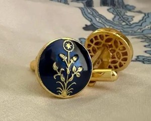 Boutons de manchette personnalisés de luxe pour hommes |   Boutons de manchette en acier inoxydable et argent sterling 925 |   Bijoux de manchette pour chemise de mariage en gros - Product Image 5