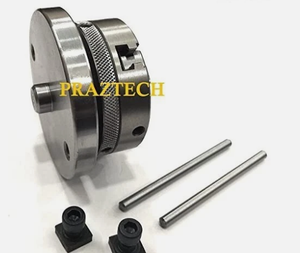 หัวจับเครื่องกลึงแบบ 3 ขา ขนาด 65 มม. พร้อมแผ่นรองหลังและน็อตตัวที อุปกรณ์เสริมสำหรับเครื่องกัด - Product Image 2