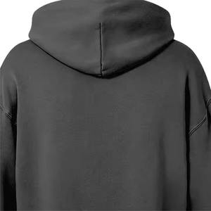 Sudadera con capucha personalizada, ropa a medida, hombros caídos, algodón grueso para marcas de streetwear, producción a granel - Product Image 4