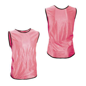 Chaleco de Entrenamiento de Fútbol Personalizado al por Mayor, Chaleco Reversible de Práctica de Fútbol para Adultos, Chaleco de Malla de Poliéster - Product Image 5