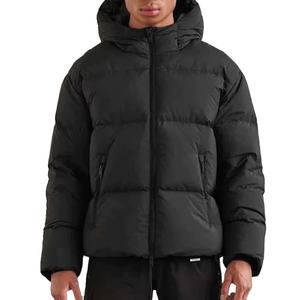 Blousons d'hiver pour hommes sur mesure, coupe ample, haute qualité, tissu en toile respirant et écologique, service OEM 2026 - Product Image 1