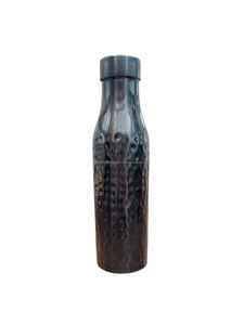 Leak Proof Pure <b>Copper</b> <b>Drinking</b> <b>Bottle</b> Handmade Ayurvedic Water <b>Bottle</b> with Stylish Finish - Product Image 5
