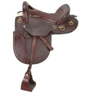Silla de Montar Inglesa de Estilo Occidental para Carreras de Caballos, con Grabado Floral, Textura Duradera y Altamente Cómoda, Calidad Premium, Superventas - Product Image 3